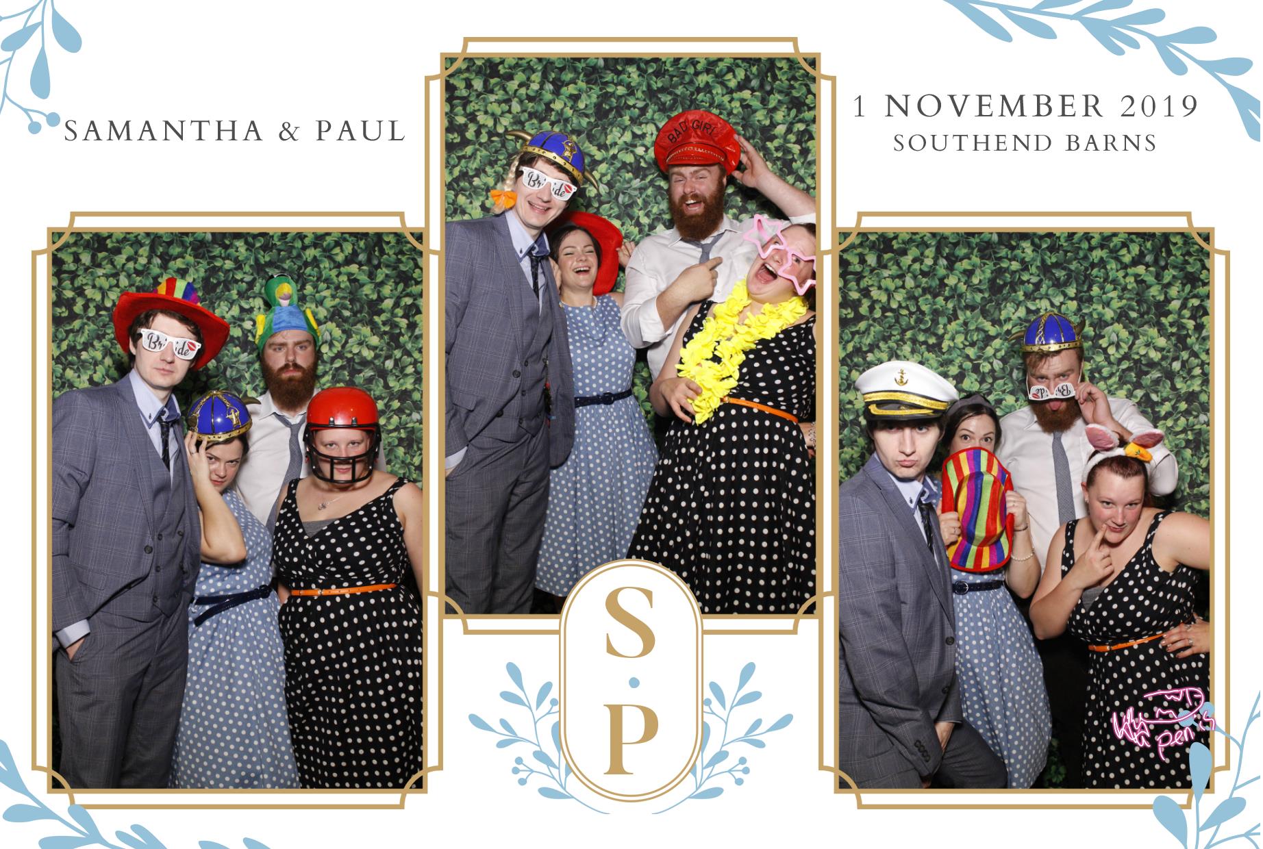 Paul and Samantha's Wedding | View more photos from the event at gallery.myphotoboothexperience.co.uk/u/MyPhotoBoothExperienceLtd/Paul-and-Samanthas-Wedding